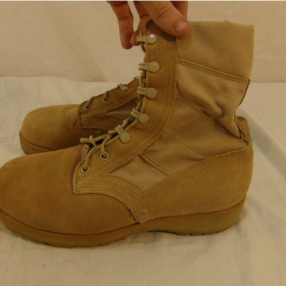 ALTAMA HOT WEATHER DESERT TAN sz8XW COMBAT MILITARY VIBRAM SOLES BOOTS NM 00217 main image 8